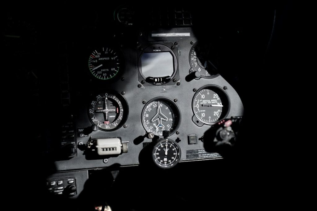 Photo Airplane cockpit