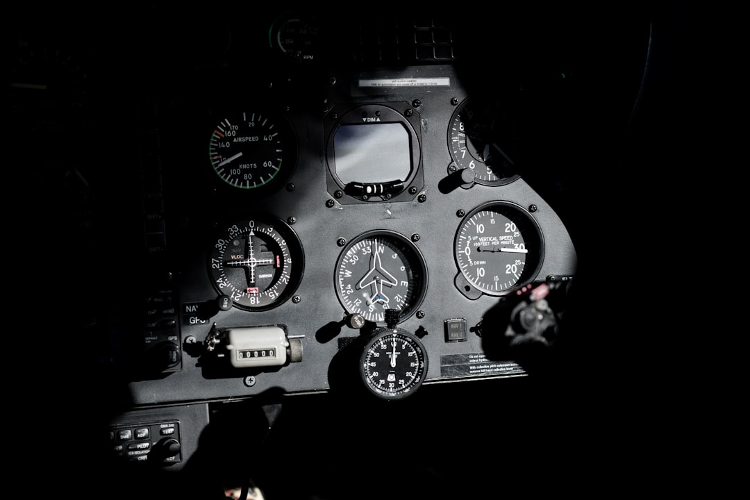 Photo Airplane cockpit